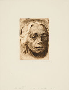 Kaethe Kollwitz - Selbstbildnis, 80374-273, Van Ham Kunstauktionen