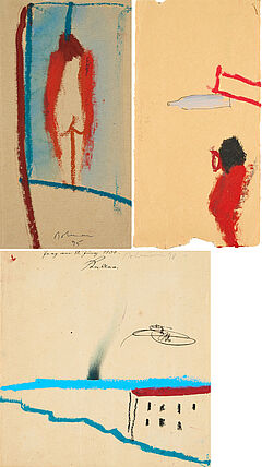 Karl Bohrmann - Konvolut von 3 Papierarbeiten, 79013-13, Van Ham Kunstauktionen