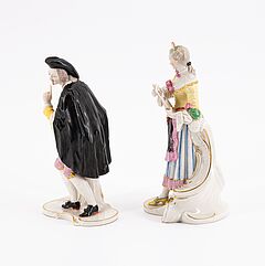 Nymphenburg - Anselmo und Corine aus der Commedia dellArte, 79678-8, Van Ham Kunstauktionen