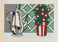 Roy Lichtenstein - Still Life with Pitcher and Flowers, 75338-5, Van Ham Kunstauktionen