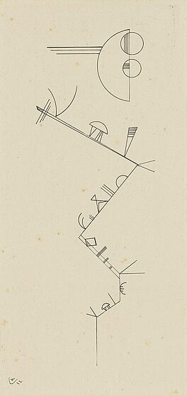 Wassily Kandinsky - Ohne Titel Komposition, 70333-1, Van Ham Kunstauktionen