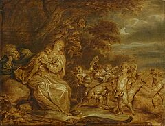 Anton van Dyck - Heilige Familie mit Engeln, 67087-1, Van Ham Kunstauktionen