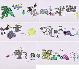 Niki de Saint Phalle - Konvolut von 6 Serigrafien, 69500-272, Van Ham Kunstauktionen
