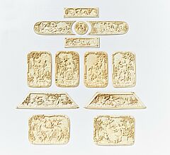Frankreich - Sammlung von 13 Relieftafeln mit mythologischen Szenen, 66119-8, Van Ham Kunstauktionen