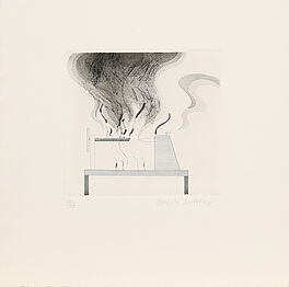 David Hockney - The Lathe and Fire, 62664-4, Van Ham Kunstauktionen