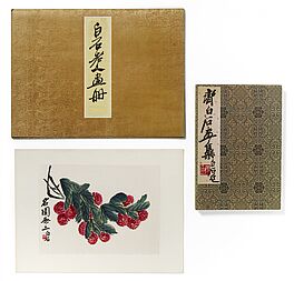 Zwei Alben von Qi Baishi, 66623-7, Van Ham Kunstauktionen