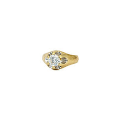 Diamant-Belcher-Ring, 80435-38, Van Ham Kunstauktionen