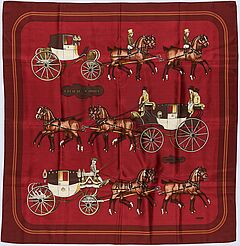 Hermes - Carre COACH amp SADDLE, 69664-136, Van Ham Kunstauktionen