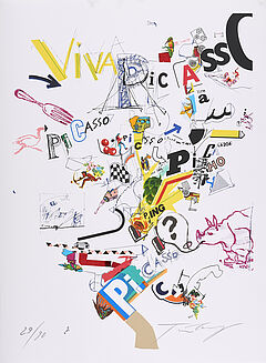 Jean Tinguely - Viva Picasso Aus Hommage a Picasso, 73743-80, Van Ham Kunstauktionen