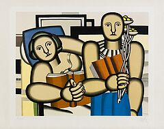 Fernand Leger - La lecture, 55913-7, Van Ham Kunstauktionen