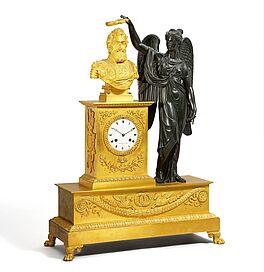 Louis Lagrange - Monumentale Prunkpendule mit Bueste Heinrich IV und Victorie, 76397-3, Van Ham Kunstauktionen