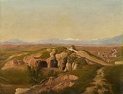 Unbekannter Kuenstler - Suedspanische Landschaft bei Marbella, 75501-39, Van Ham Kunstauktionen