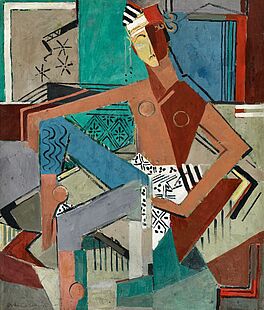Oskar Moll - Bunter Taenzer, 58339-2, Van Ham Kunstauktionen