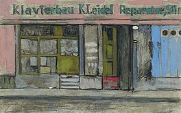 Albert Wigand - Dresden Alte Schaufenster in der Raehnitzgasse, 57680-1, Van Ham Kunstauktionen