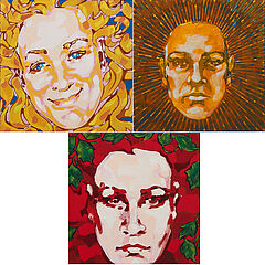 Katrin Heichel - Goldkind und zwei weitere Selbstportraits, 300001-1736, Van Ham Kunstauktionen