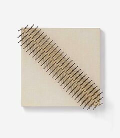 Guenther Uecker - Diagonale Struktur III, 76306-1, Van Ham Kunstauktionen