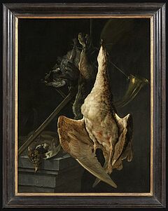 Cornelis Lelienbergh - Jagdstillleben mit Gans und Hasen, 300012-5, Van Ham Kunstauktionen