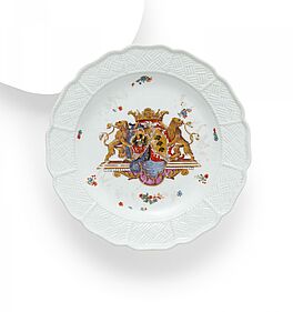 Meissen - Teller aus dem Service fuer Graf Sulkowski, 81643-4, Van Ham Kunstauktionen
