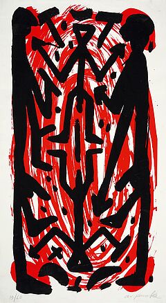 AR Penck Ralf Winkler - Ohne Titel, 57517-5, Van Ham Kunstauktionen