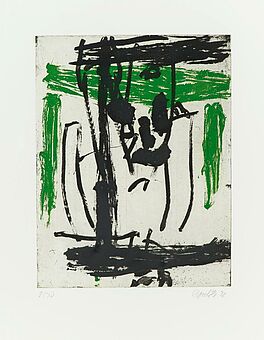 Georg Baselitz - Ohne Titel 1 Blatt aus einer Mappe mit 10 Arbeiten, 56801-109, Van Ham Kunstauktionen