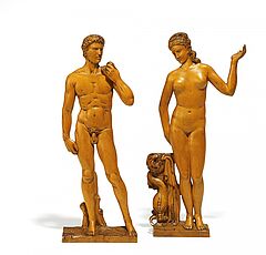 Sueddeutschland - Adam und Eva, 60550-19, Van Ham Kunstauktionen