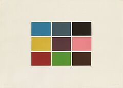 Gerhard Richter - 9 von 180 Farben, 70441-4, Van Ham Kunstauktionen