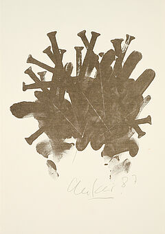 Guenther Uecker - Nagelkreuzung, 77478-20, Van Ham Kunstauktionen