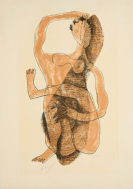 Henri Laurens - Femme assise a la Jambe leve, 80374-296, Van Ham Kunstauktionen