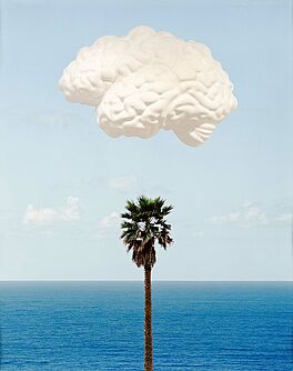 John Baldessari - Brain Cloud With Seascape and Palm Tree, 70668-17, Van Ham Kunstauktionen