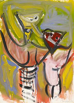 Siegfried Anzinger - Ohne Titel, 56840-2, Van Ham Kunstauktionen