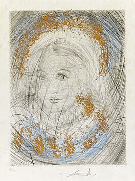 Salvador Dali - Portrait de Marguerite, 60480-4, Van Ham Kunstauktionen