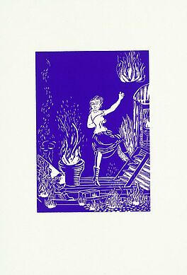 Rosa Loy - Feuer, 300003-2892, Van Ham Kunstauktionen