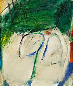 Horst Antes - Figur gruen-weiss, 76951-9, Van Ham Kunstauktionen