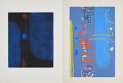 Max Ackermann - Konvolut von 2 Serigrafien, 70450-1, Van Ham Kunstauktionen
