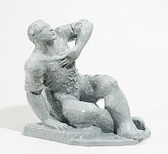 Sandro Chia - Sitzender Mann, 60604-2, Van Ham Kunstauktionen