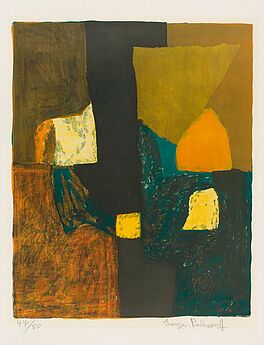 Serge Poliakoff - Composition rouge verte et jaune, 59537-1, Van Ham Kunstauktionen