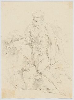 Emilianische Schule - <br ><br >Der Heilige Hieronymus in der Felsgrotte, 75085-3, Van Ham Kunstauktionen