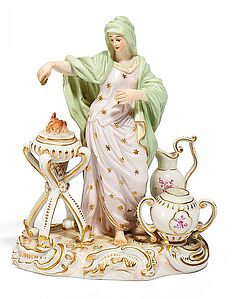 Meissen - Kleine Allegorie Der Winter, 60572-8, Van Ham Kunstauktionen