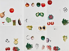 Jim Dine - Vegetables, 68049-16, Van Ham Kunstauktionen