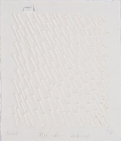 Guenther Uecker - Diagonale Struktur, 73346-1, Van Ham Kunstauktionen