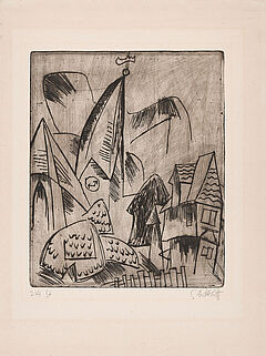 Karl Schmidt-Rottluff - Eutiner Turm, 75223-8, Van Ham Kunstauktionen