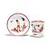Meissen - Tasse und Untertasse mit Faecherchinesen, 73258-5, Van Ham Kunstauktionen