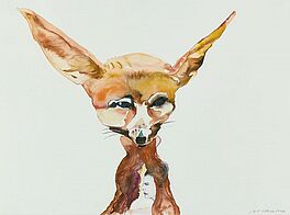 Cornelia Schleime - Ohne Titel aus der Reihe Camouflage, 300001-4028, Van Ham Kunstauktionen