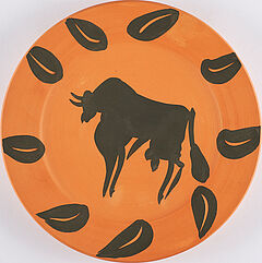 Pablo Picasso Ceramics - Bull Rim with Leaves, 75426-2, Van Ham Kunstauktionen