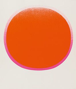 Rupprecht Geiger - Roter Kreis mit leuchtrotem Kranz auf weiss, 54791-25, Van Ham Kunstauktionen