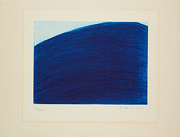 Arnulf Rainer - Ohne Titel Blaues Feld, 81007-3, Van Ham Kunstauktionen
