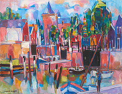 Claude Schurr - Le chateau de Muiden Hollande, 80374-537, Van Ham Kunstauktionen