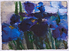 Klaus Fussmann - Iris blau, 75468-2, Van Ham Kunstauktionen