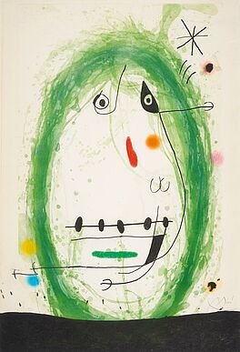Joan Miro - LExile vert, 57904-1, Van Ham Kunstauktionen
