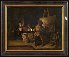 Leidener Schule - Maler im Atelier, 300013-10, Van Ham Kunstauktionen